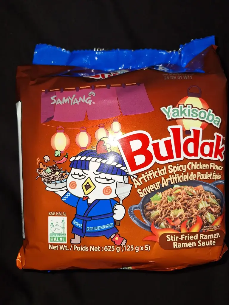 paquet 5 buldak yakisoba