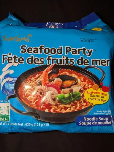 paquet 5 samyang fruits de mer