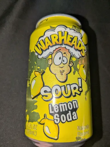 warheads sour citron soda