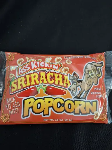 pop corn siracha